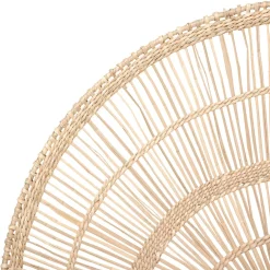 Abanico Decorativo Beige 60x35Cm
