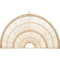 Abanico Decorativo Beige 60x35Cm
