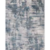 Alfombra Abstracta Azul 160x235cm