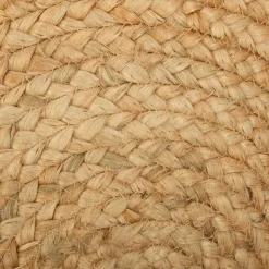 Alfombra AJOURE de yute redonda 120cm