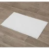 Alfombra Baño Microfibra Blanca 50x80Cm