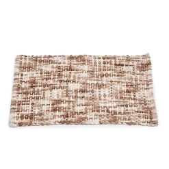 Alfombra beige de malla 50x80cm