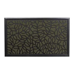 Alfombra Bronx Verde/Negro 45x75cm