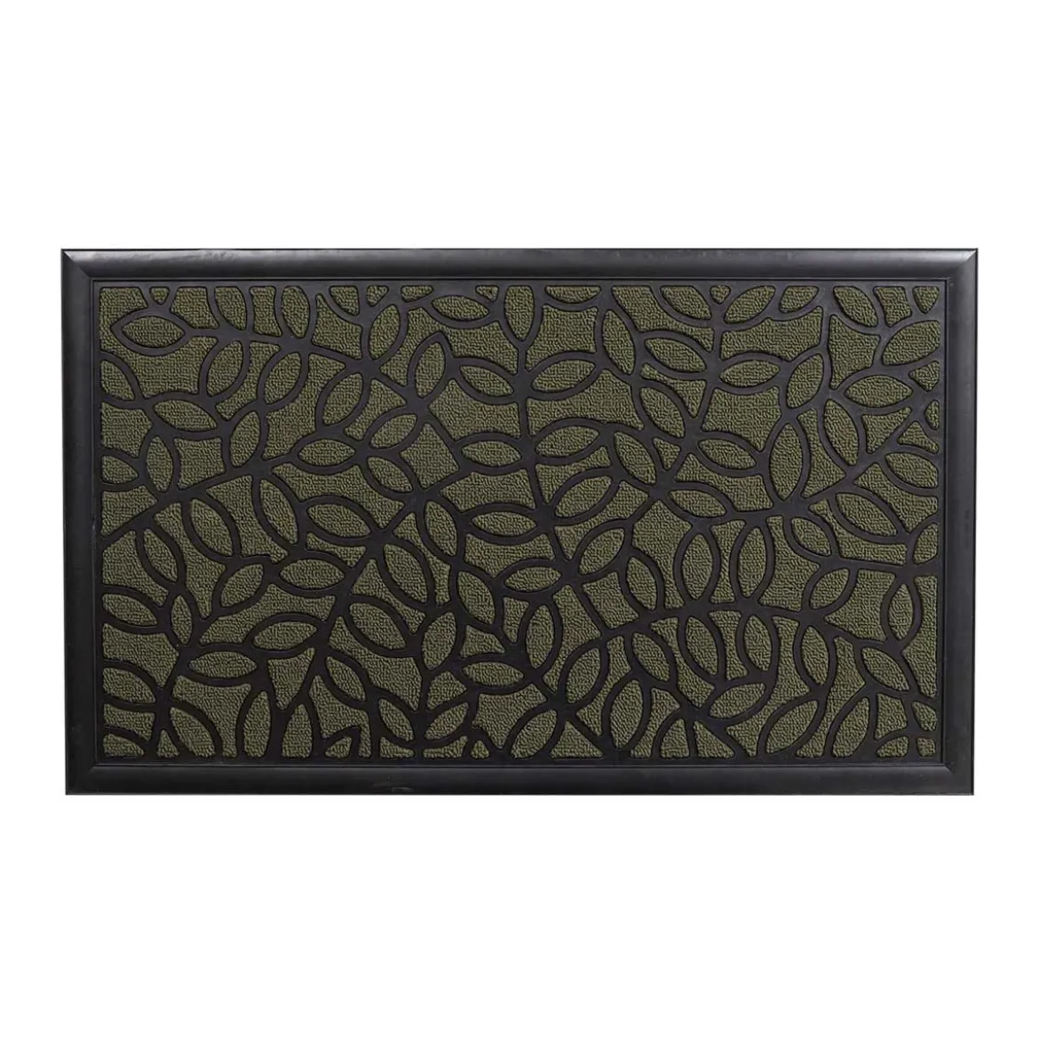 Alfombra Bronx Verde/Negro 45x75cm
