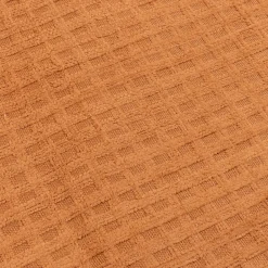 Alfombra CINDER de algodón terracota