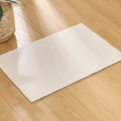 Alfombra COUKA blanca 60x90cm