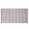 Alfombra cuadrados gris 80x140cm