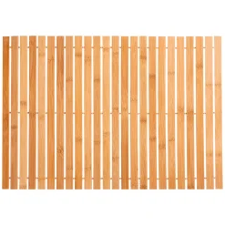 Alfombra De Bambú P/El Baño 40x60Cm
