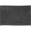 Alfombra De Baño Chenilla Gris 80x50Cm