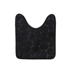 Alfombra de baño con contorno negro 45x50cm