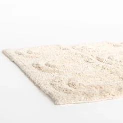 Alfombra de baño ELLA de algodón gris 50x80cm