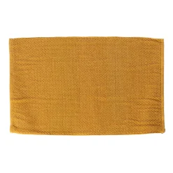 Alfombra de baño ESSENZA amarilla 50x70cm