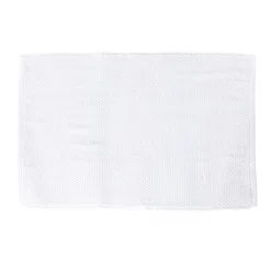 Alfombra de baño ESSENZA blanca 50x70cm
