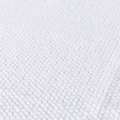 Alfombra de baño ESSENZA blanca 50x70cm