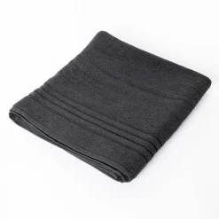 Alfombra de baño ESSENZA gris oscuro 50x70cm