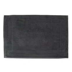 Alfombra de baño ESSENZA gris oscuro 50x70cm