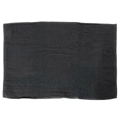 Alfombra de baño ESSENZA gris oscuro 50x70cm