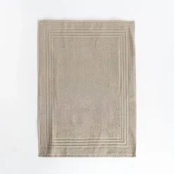 Alfombra de baño ESSENZA marrón claro 50x70cm