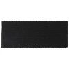 Alfombra De Baño Gruesa Negra 50x120Cm