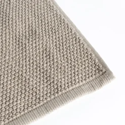 Alfombra de baño marrón claro 50x70cm