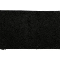 Alfombra de baño negra 50x80cm