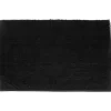 Alfombra de baño negra 80x50cm