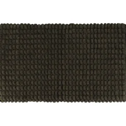 Alfombra De Baño Verde Caqui De Algodón 45x75cm