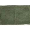 Alfombra de baño verde 50x80cm