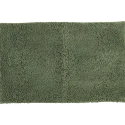 Alfombra de baño verde 50x80cm