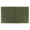 Alfombra de baño verde 45x75cm