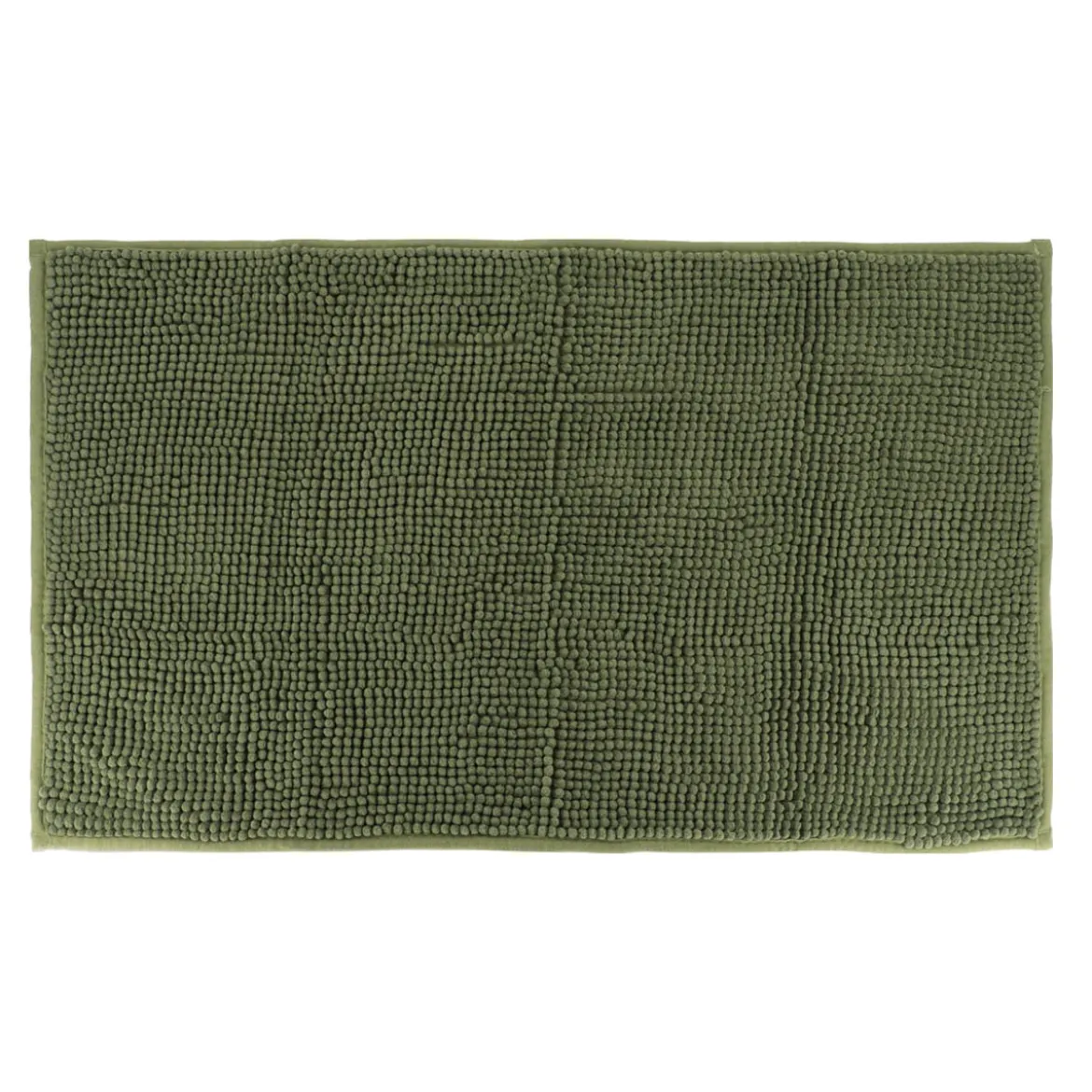 Alfombra de baño verde 45x75cm