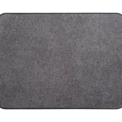Alfombra De Entrada Hexagone Gris Oscuro 45x60 Cm