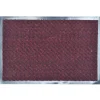 Alfombra De Entrada Lisa 40x60cm Burdeos