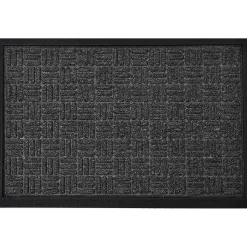 Alfombra De Entrada 40x60cm Gris