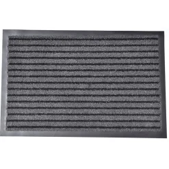 Alfombra De Entrada 40x60 Gris/Negro