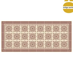 Alfombra de vinyl mosaico 50x112cm