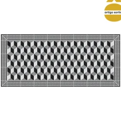 Alfombra de vinyl mosaico 50x112cm