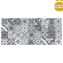 Alfombra de vinyl mosaico 50x112cm