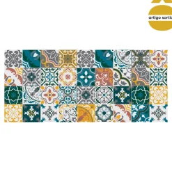 Alfombra de vinyl mosaico 50x112cm