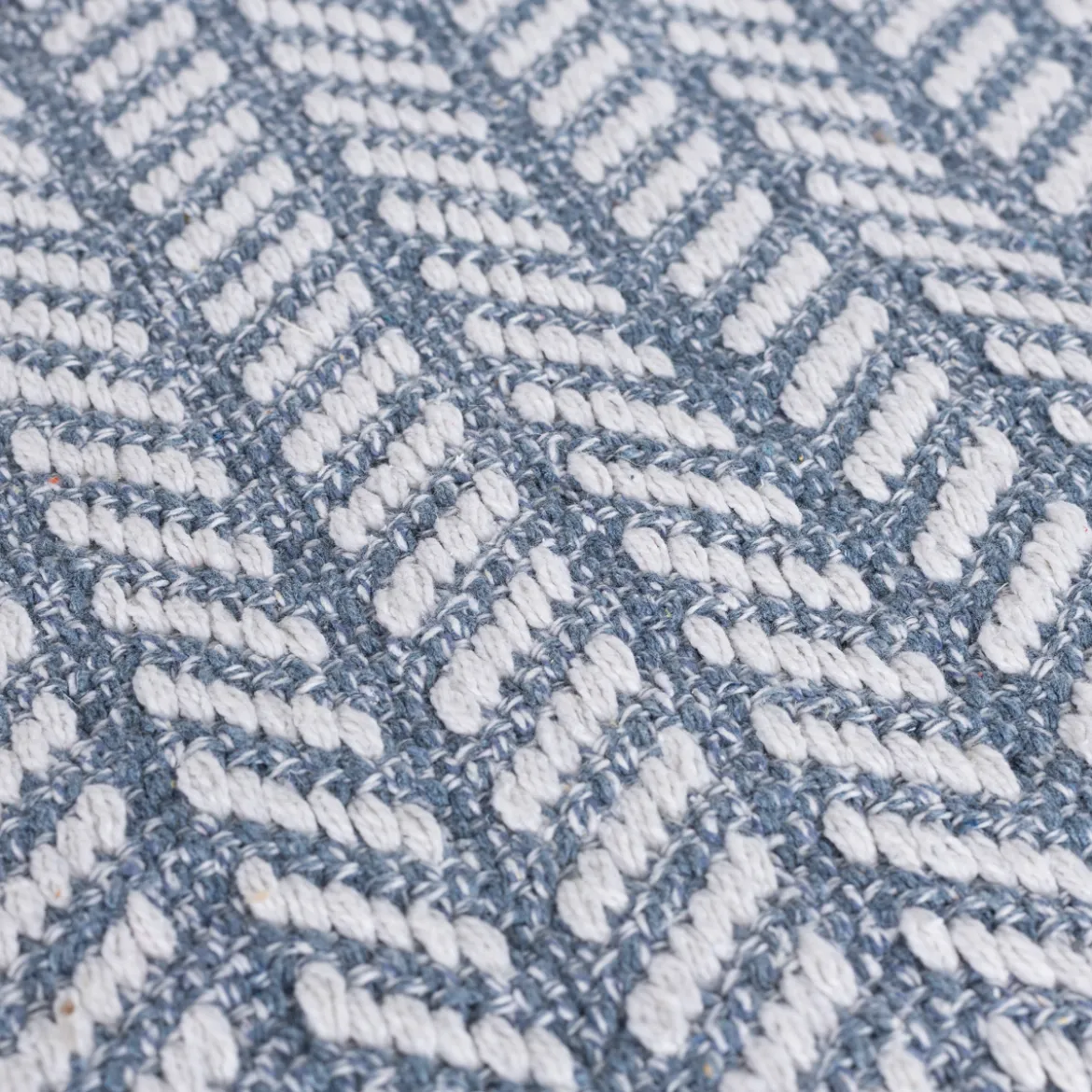 Alfombra ELOWEN azul 60x200cm