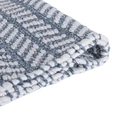 Alfombra ELOWEN azul 60x120cm