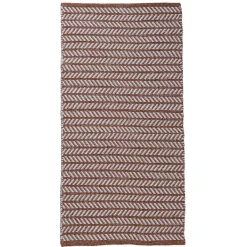 Alfombra ELOWEN terracota 60x200cm
