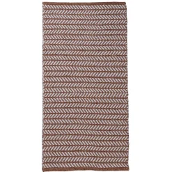 Alfombra ELOWEN terracota 60x120cm
