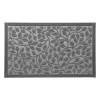 Alfombra Feuillage Gris 45x75cm