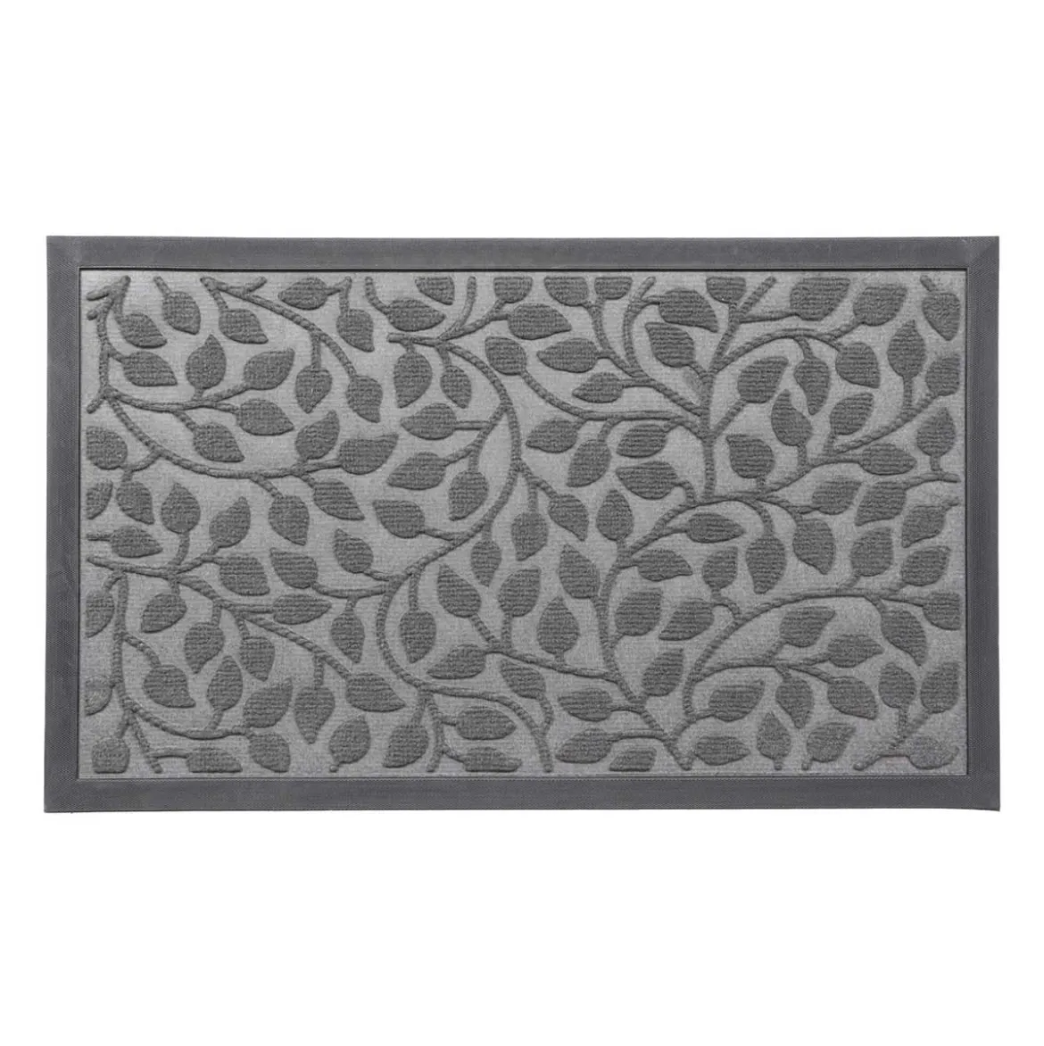 Alfombra Feuillage Gris 45x75cm
