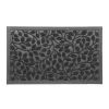 Alfombra Feuillage Negra 45x75cm