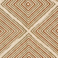Alfombra Folk Con Borlas 80x150Cm