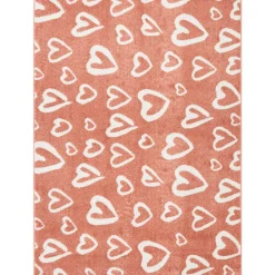 Alfombra Gio Corazón Blush 120x160Cm
