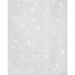 Alfombra Gio Estrellas Gris 160x235Cm
