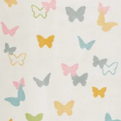 Alfombra Gio Mariposas 80x150Cm